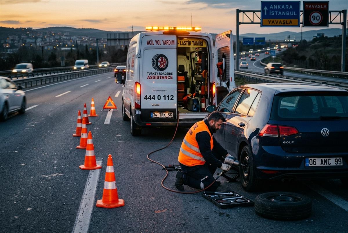 Adana Mobil Lastik Servis Aracı